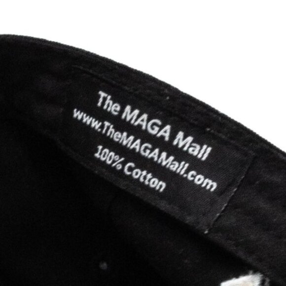 Trump 2020 American Flag Baseball Cap Adjustable Cotton Black - Picture 5 of 5